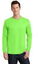 Port & Company Adult Unisex 4.5-ounce 100% Cotton Long Sleeve Fan Favorite T-shirt
